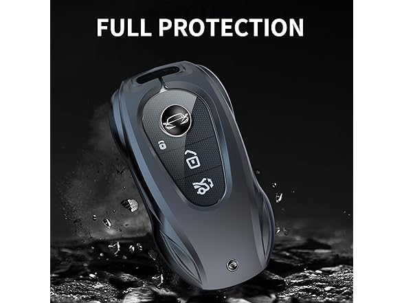 Fajocru  Zinc Alloy Metal Car Key Fob Case for M  