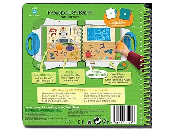 LeapFrog LeapStart Pre-Kindergarten Activity Book:
