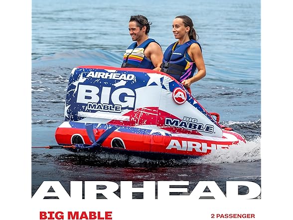 Airhead 1-2 Rider Inflatable Towable Tube