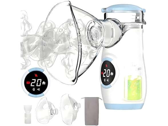 Mayluck Mesh Portable Nebulizer