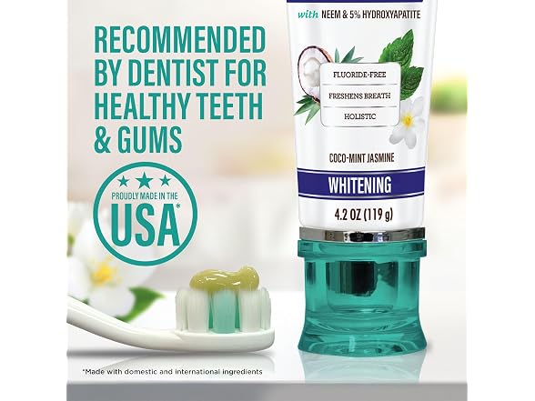 GuruNanda Hydroxyapatite Toothpaste Whitening