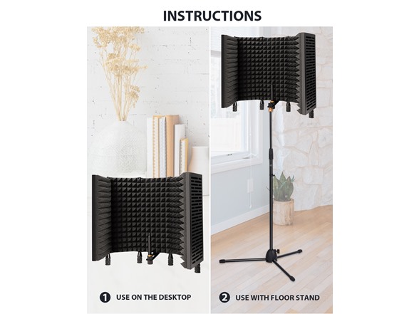 Professional Vocal Isolation Shield