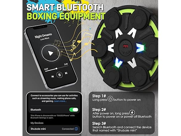 SHUBOLE Music Boxing Machine
