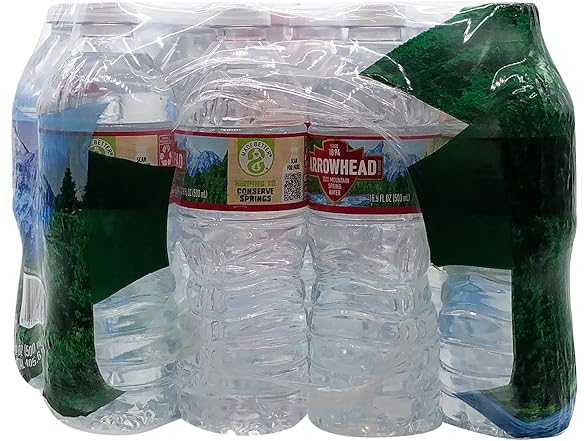 Arrowhead Water Spring 500 Milliliter, 24 Pack