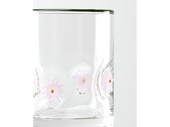 Oneida Glassware, 24 Seven First Bloom Flower, Set of 2