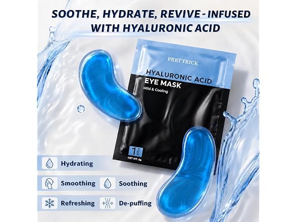 Prettrick Moisturizing Under Eye Patches