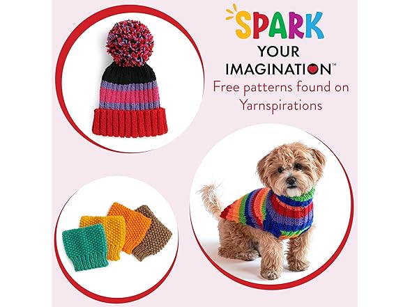 Red Heart Super Saver Yarn Knit Kit