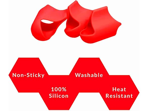 Non-Stick Chip Fingers Tips, Finger Protectors