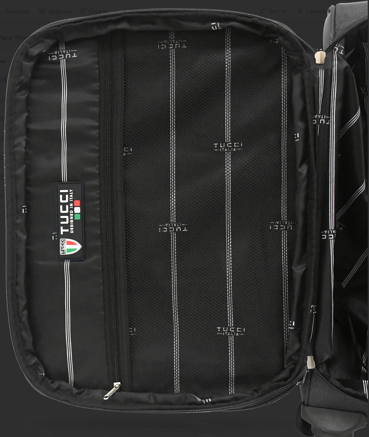 TUCCI Italy TURISTA 3Pc (20", 28", 32") Softside Luggage Set - Gallery 13