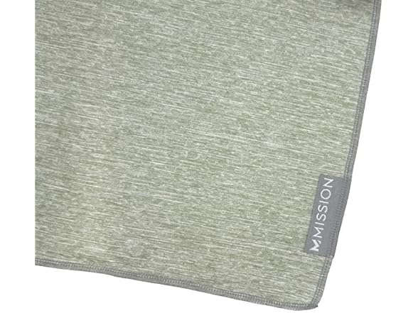 MISSION Alloy Gray Cooling Towel
