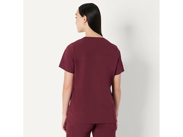 Amazon Basics Women Scrubs V-neck Top