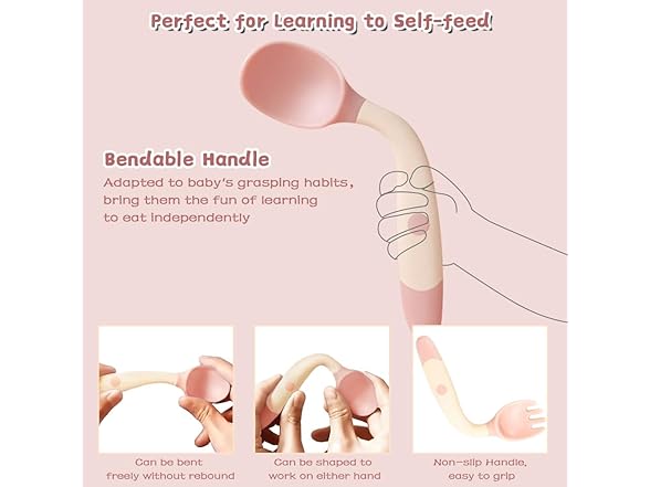 NeigeTec Toddler Utensils
