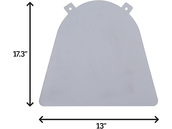 Petmate Indigo Vinyl Doghouse Door, White, for Med Dog House