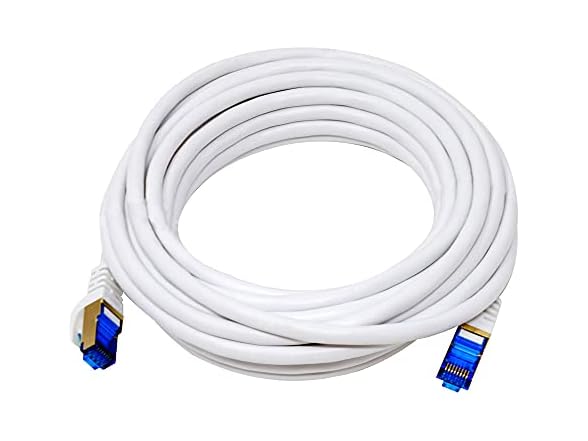 QualGear RJ45 Cat 7 Round Ethernet Cable