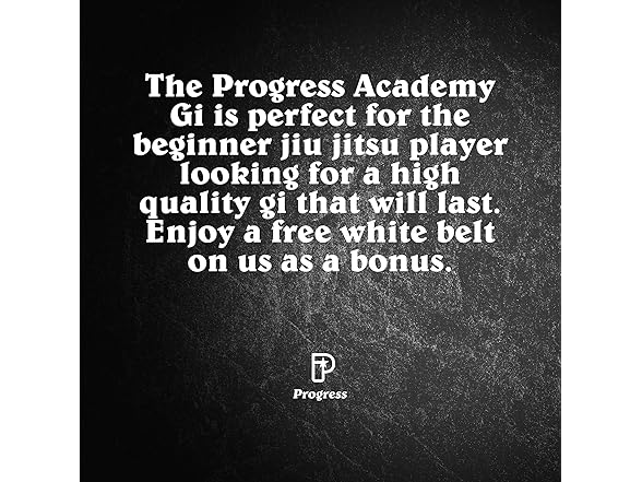 Progress Jiu Jitsu Academy Gi