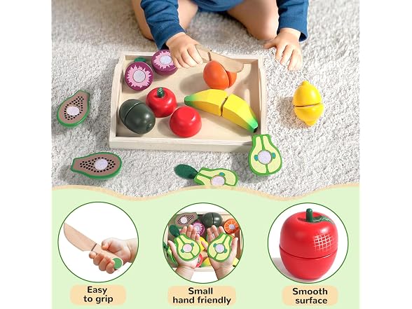 Fajiabao Wooden Play Food