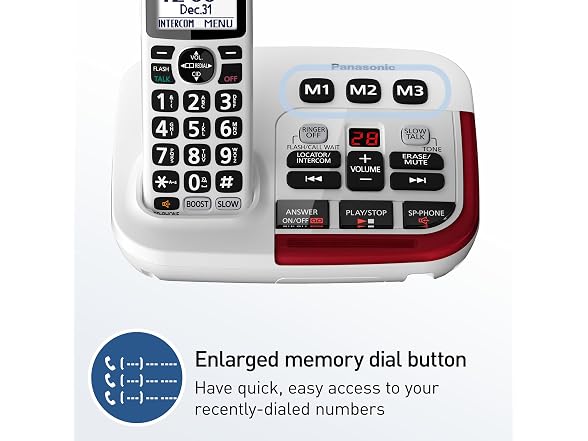 Panasonic 1 Handset Cordless Phone