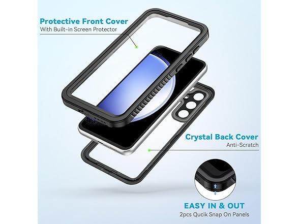 Lanhiem Waterproof Case Galaxy S23 FE
