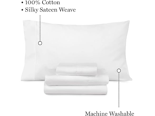 MARTHA STEWART 100% Cotton Sheet Set VARIES