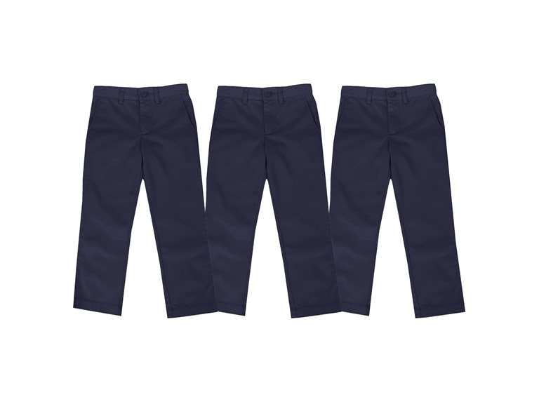 3PK Children & Boys Classic Chino Pants