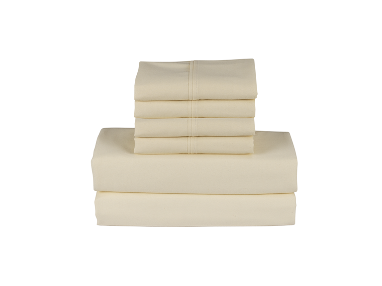 Bamboo 6-Piece Smart Sheet Sets w/ Side Pocket