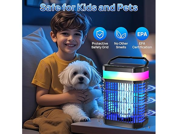Fluencara 3-in1 Rechargeable Bug Zapper