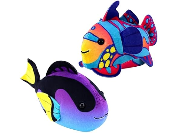 zhuzhu (Mandarin + Blue Tang Fish 2-Pack