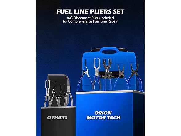 Orion Motor Tech Fuel Line Pliers Set