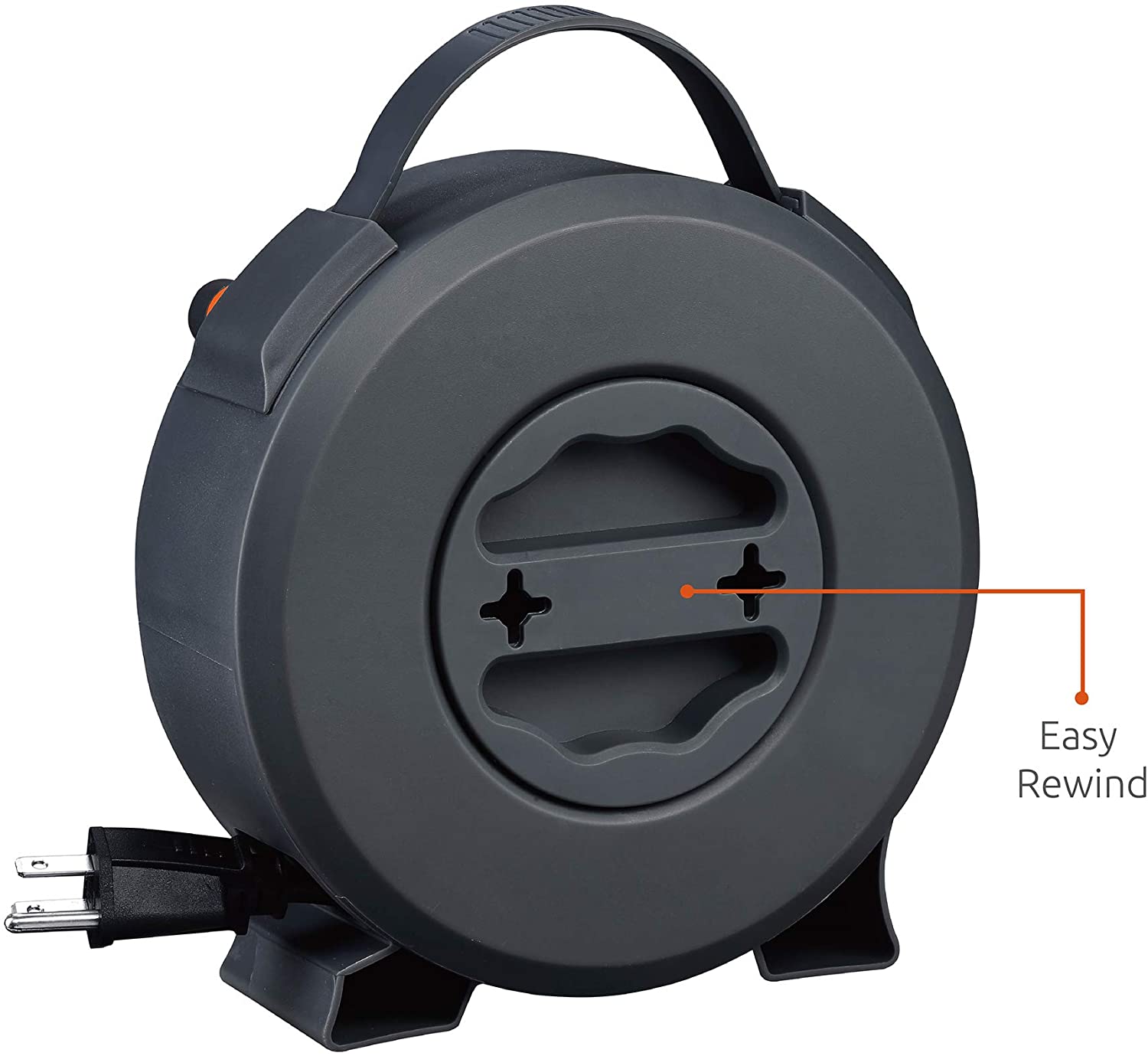 Link2Home 20' Extension Cord Reel with USB - Gallery 13