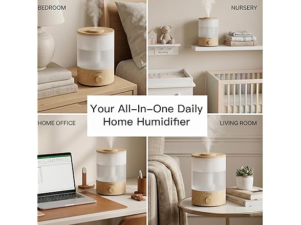 AZEUS 3.5L Ultrasonic Humidifier Night Light
