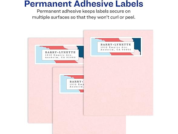 Avery Printable Return Address Labels