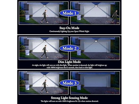 Brightever Solar Outdoor Lights, 16-Pack