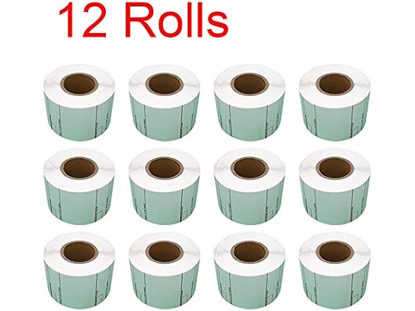 CAS CAS LST-8020 Direct Thermal Labels - 12