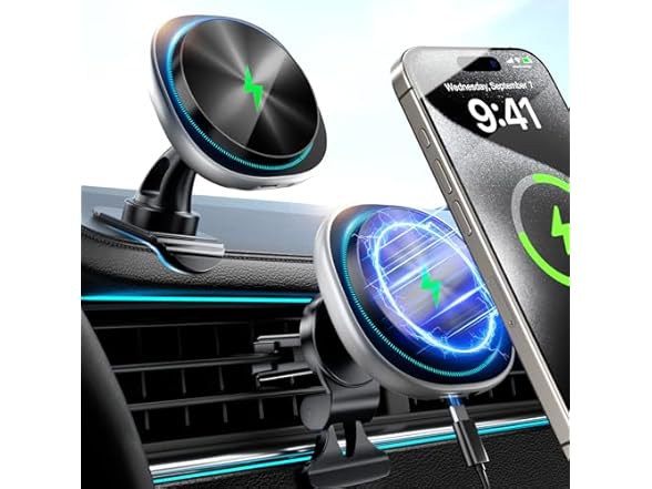 Likzest MagSafe Car Mount Charger