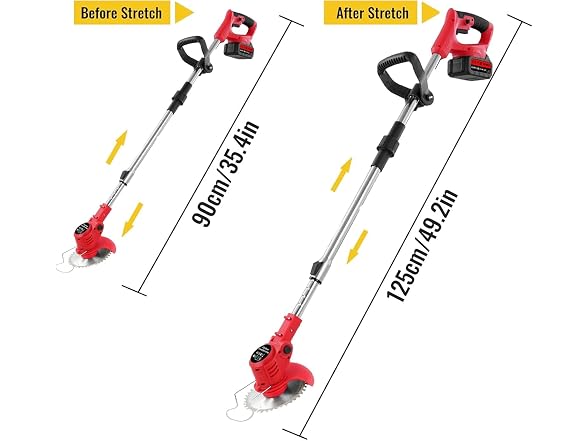 Lushlite Cordless Weed Wacker