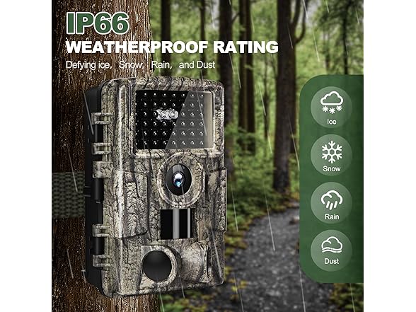 4K WiFi Trail Camera with Night Vision