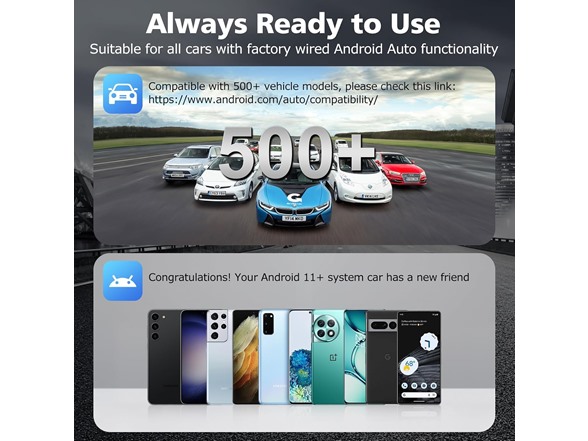 Wireless Android Auto Car Adapter