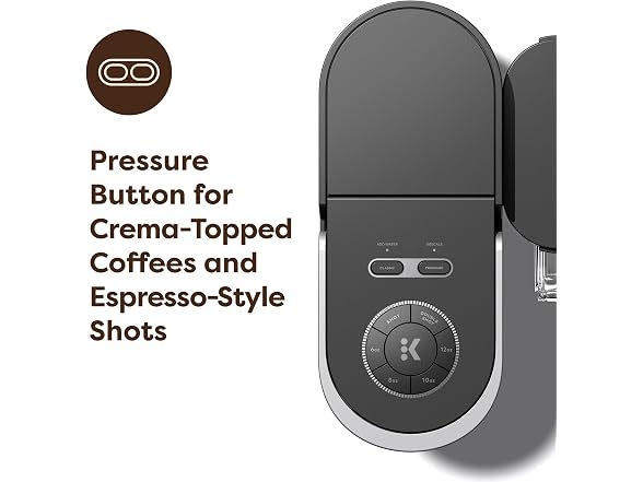 Keurig K-Crema Single Serve Coffee Maker