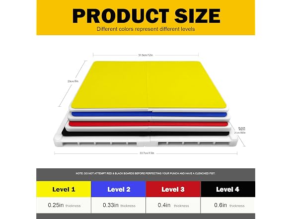 Zamfoot 4 Pack Rebreakable Boards