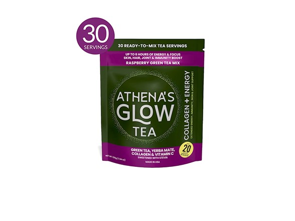 (2pk) Athena's Glow Tea Collagen + Energy Mix - 60 Servings Total
