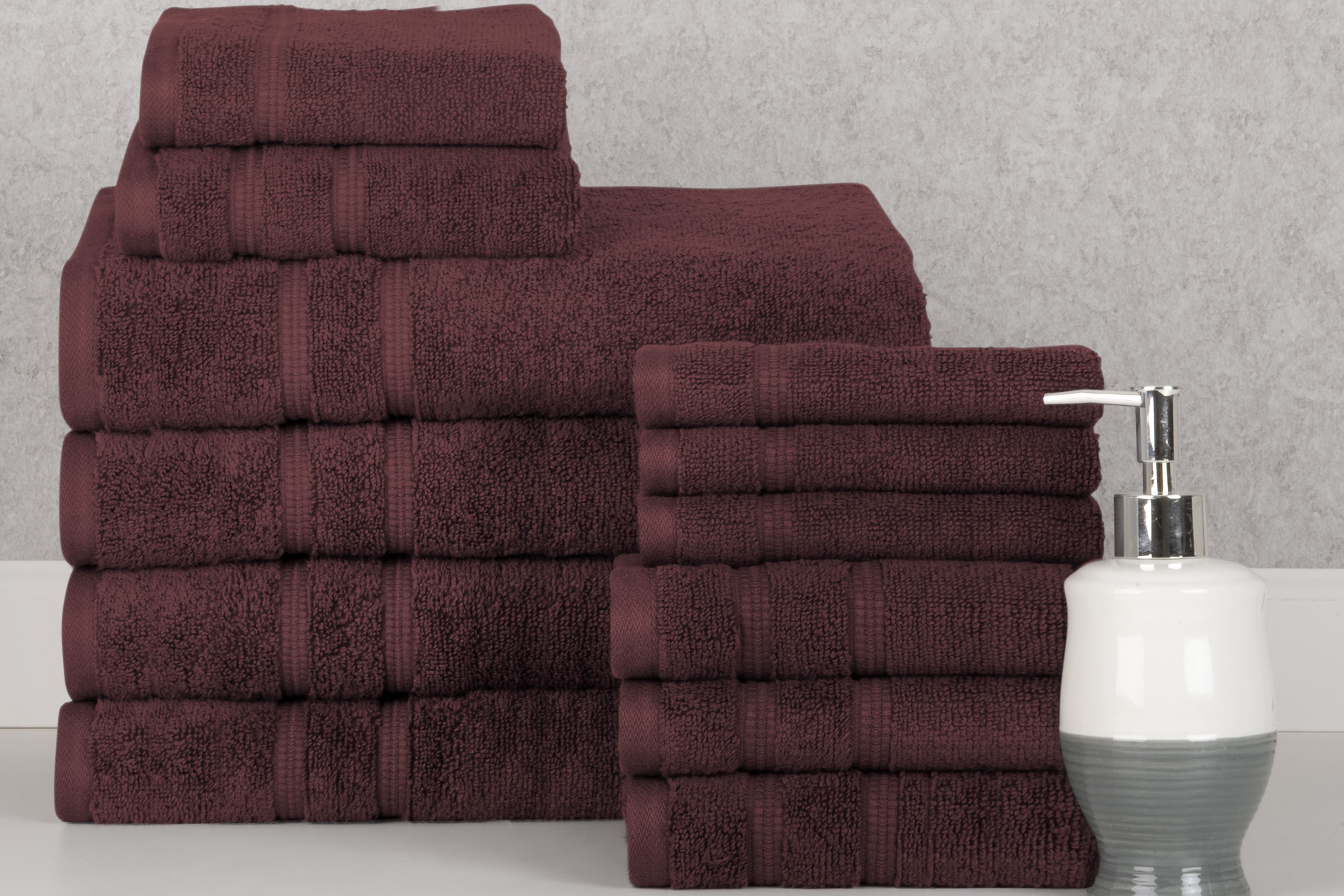 12-Piece Zero Twist Cotton Towel Set - Gallery 20