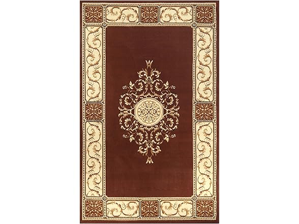 Superior Indoor 2' 7" x 6', Toffee Area Rug