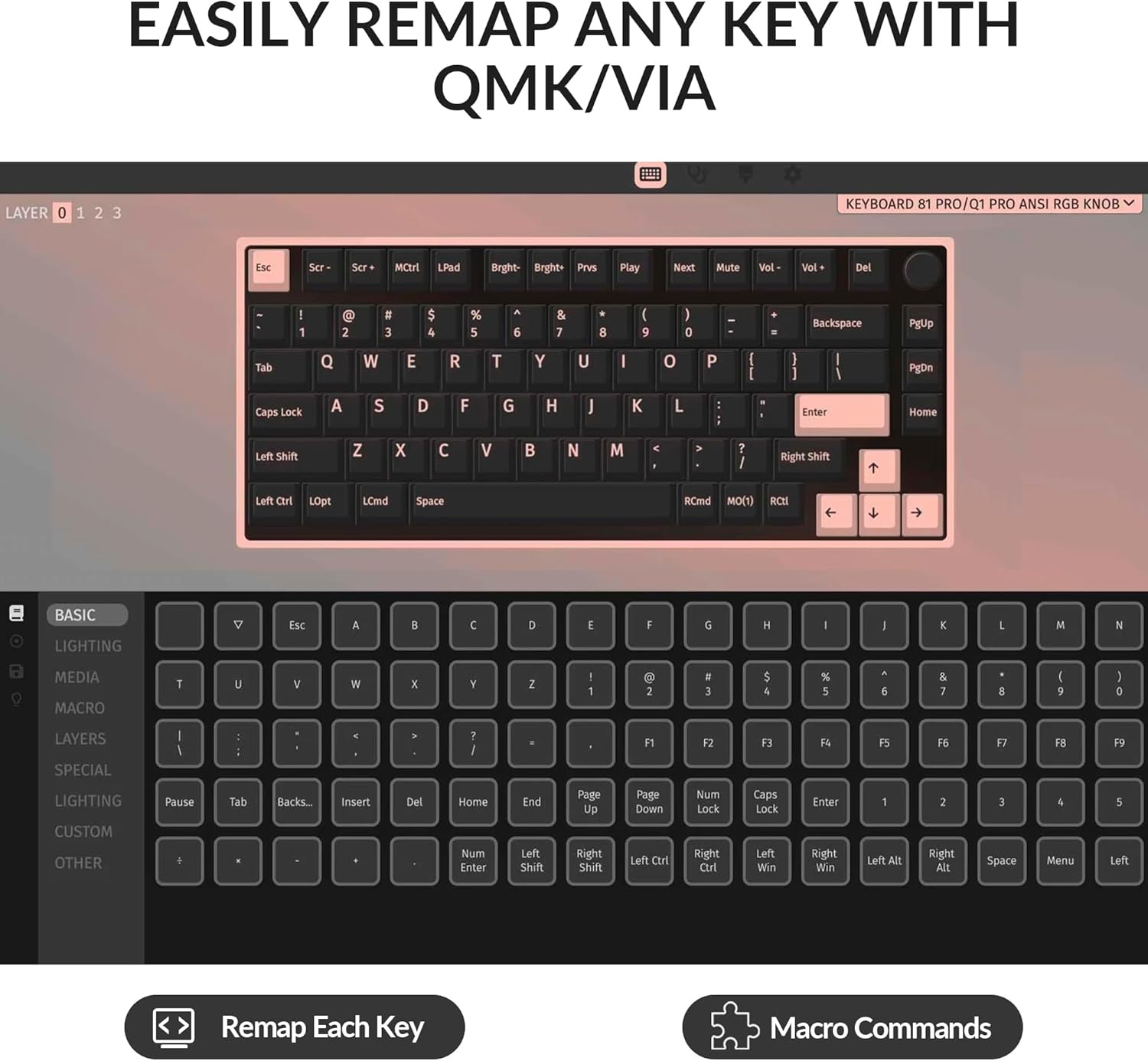 Keychron 81 Pro Full Metal Mechanical Keyboard - Gallery 9