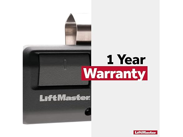 LiftMaster 893Max Security+ 2.0 3-Button Gate Operator Remote Control with Visor Clip - Pack of 1 (Open Box)