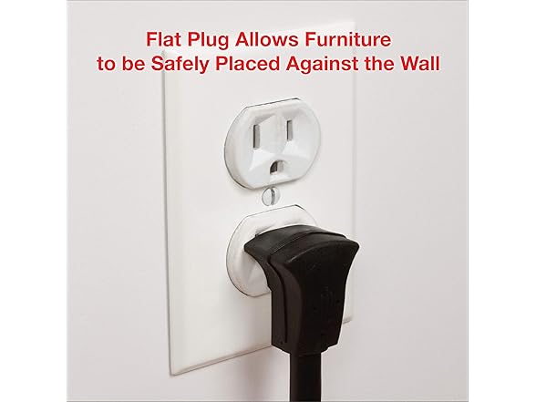 This Clear Power DC3S-00232P-DC 2-Pack 6-Outlet Power Strips