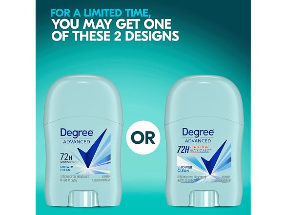 Degree Shower Clean Deodorant 0.5oz