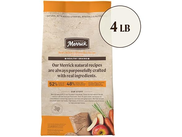 Merrick Healthy Grains Wholesome and Natural Kibbl
