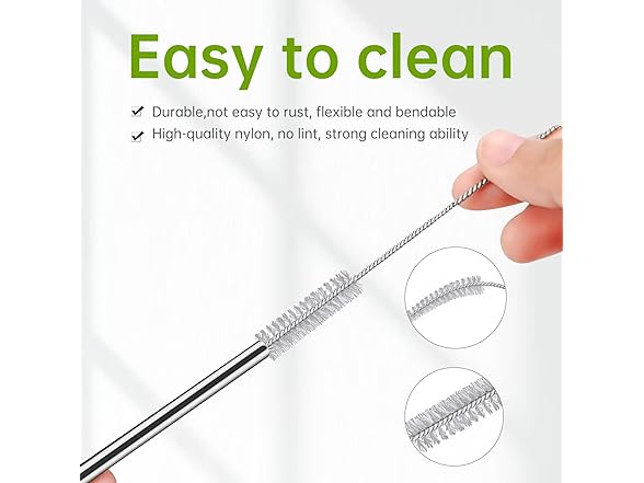Reusable Stainless Steel Metal Straws