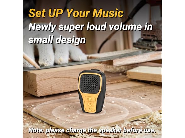Wearable Bluetooth Speaker