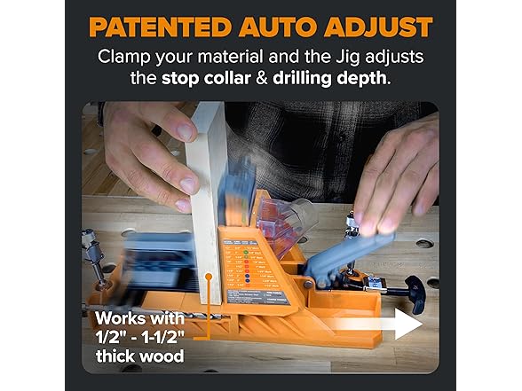 BORA BR-A170201 BORA Automatic Pocket Hole Jig Oran